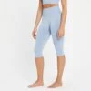 MP Damen Composure Nahtlose Capri-Leggings — Blue Sky -Sportliche Kleidung Geschäft 12782954 4335007889365342