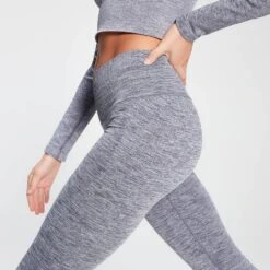 MP Damen Composure Nahtlose Capri Leggings — Galaxy Blau -Sportliche Kleidung Geschäft 12782962 2434891529199174