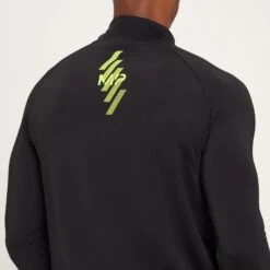 MP Men's Linear Mark Graphic Training 1/4 Zip — Schwarz -Sportliche Kleidung Geschäft 12788600 2584932685898091