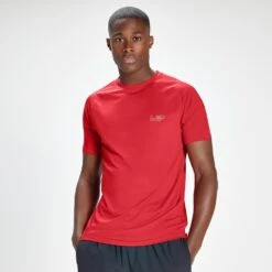 MP Herren Infinity Mark Graphic Training Kurzarm-T-Shirt – Knallrot