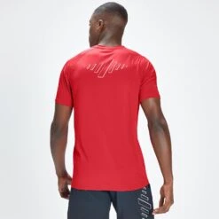 MP Herren Infinity Mark Graphic Training Kurzarm-T-Shirt – Knallrot -Sportliche Kleidung Geschäft 12788922 1224901049125952