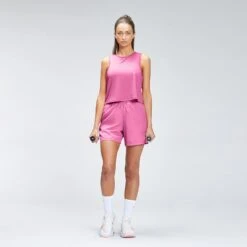 MP Damen Repeat Mark Grafik Training Crop Vest — Pink -Sportliche Kleidung Geschäft 12847933 1174875128248254