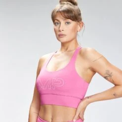 MP Damen Repeat Mark-Grafik Training Sport-BH — Pink -Sportliche Kleidung Geschäft 12848053 2114875130855830