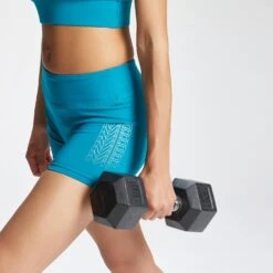 MP Women's Repeat MP Training Booty Shorts - Teal -Sportliche Kleidung Geschäft 12848733 5244873347861366