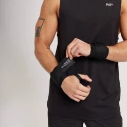MYPROTEIN MYPRO Handgelenkbandagen — Schwarz -Sportliche Kleidung Geschäft 12856422 1184966388126142