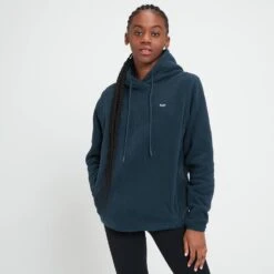 MP Women's Fleece Overhead Hoodie - Navy