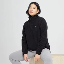 MP Damen Essential 1/4 Reißverschluss Fleece — Schwarz 14 MP Damen Essential 1/4 Reißverschluss Fleece — Schwarz -Sportliche Kleidung Geschäft 12857714 1294918749255783