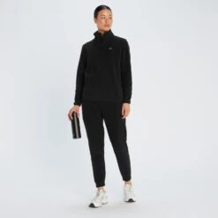 MP Damen Essential 1/4 Reißverschluss Fleece — Schwarz 13 MP Damen Essential 1/4 Reißverschluss Fleece — Schwarz -Sportliche Kleidung Geschäft 12857714 1355049072315492