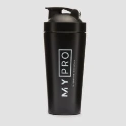 MYPROTEIN MYPRO Metal Shaker - Black