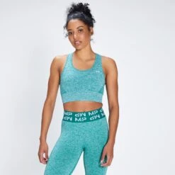 MP Women's Curve Sports Bra - Energy Green