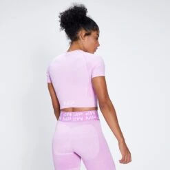 MP Damen Bauchfeies Curve Kurzarm-T-Shirt — Petal -Sportliche Kleidung Geschäft 12899276 8194900585655673