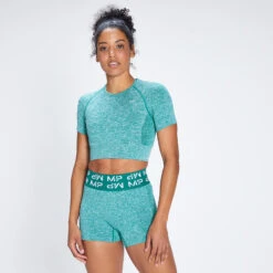 MP Damen Bauchfeies Curve Kurzarm-T-Shirt — Danger -Sportliche Kleidung Geschäft 12899284 5024900585782228 10