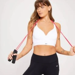 MP Women's High Support Moulded Cup Sports Bra — Weiß -Sportliche Kleidung Geschäft 12916781 1374967694492498