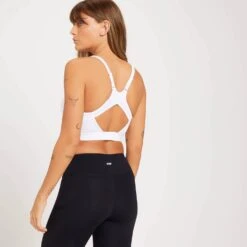 MP Women's High Support Moulded Cup Sports Bra — Weiß -Sportliche Kleidung Geschäft 12916781 6634967694381279