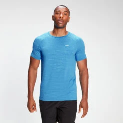 MP Men's Performance Short Sleeve T-Shirt - Deep Teal Marl -Sportliche Kleidung Geschäft 12953204 2904891531831158