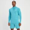 MP Herren Training Top Mit 1/4-Reißverschluss – Aqua -Sportliche Kleidung Geschäft 12962012 1105029957027575 1