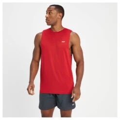 MP Herren Training Tanktop – Karminrot -Sportliche Kleidung Geschäft 12962093 1155011265876670 2