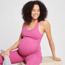 MP Power Schwangerschaftsoberteil Für Damen - Weinrot -Sportliche Kleidung Geschäft 13028660 1314918734477834