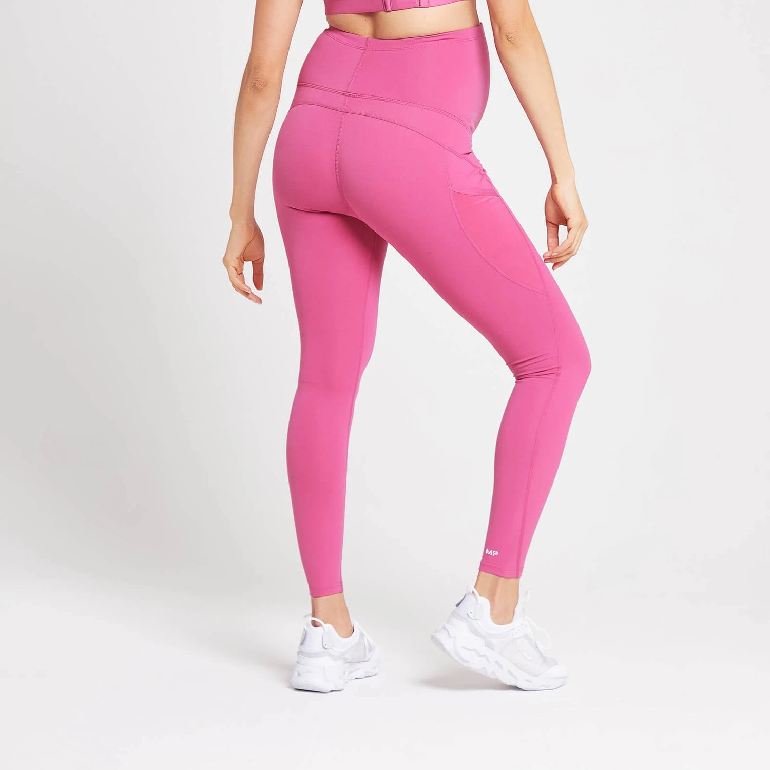 MP Power Schwangerschaftsleggings Für Damen - Weinrot 5 MP Power Schwangerschaftsleggings Für Damen - Weinrot – Bild 3