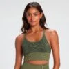 MP Snake Seamless Sports Bra - Green -Sportliche Kleidung Geschäft 13036321 1994896702550068