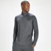MP Men's Linear Line Graphic Essentials Training 1/4 Zip - Gun Metal -Sportliche Kleidung Geschäft 13103649 1884901049429276
