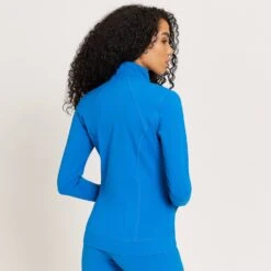 MP Power Jacke Mit Normaler Passform Für Damen - Blau -Sportliche Kleidung Geschäft 13108709 1344915095021990