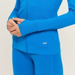 MP Power Jacke Mit Normaler Passform Für Damen - Blau -Sportliche Kleidung Geschäft 13108709 5834915095201333