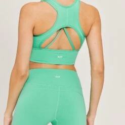 MP Power Longline Sport-BH Für Damen - Eisgrün -Sportliche Kleidung Geschäft 13108845 8244959958659138