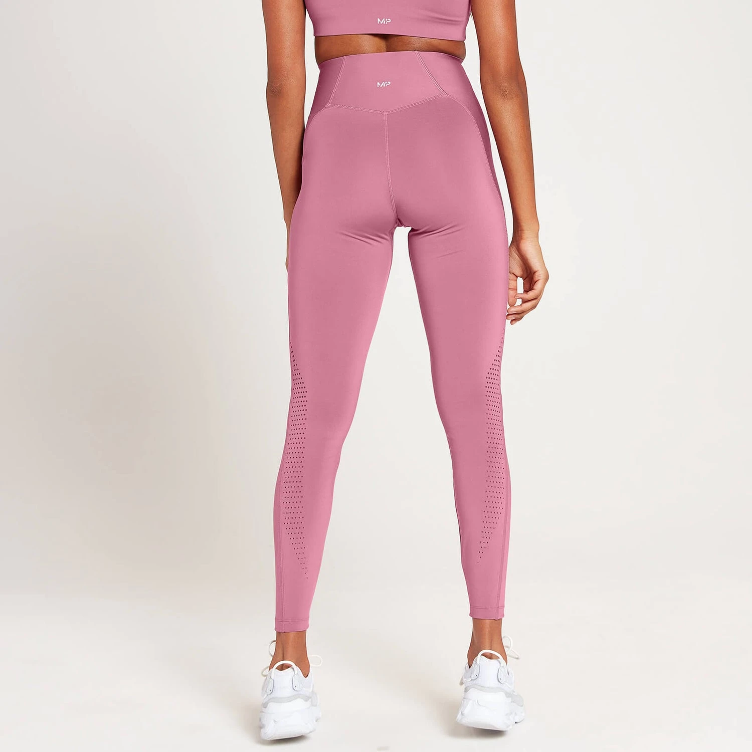 MP Formgebende Leggings Mit Lasergeschnittenen Details Für Damen - Mauve 5 MP Formgebende Leggings Mit Lasergeschnittenen Details Für Damen - Mauve – Bild 3