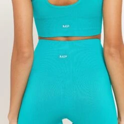 MP Shape Nahtloser Sport-BH Für Damen- Lagunenblau -Sportliche Kleidung Geschäft 13110613 1984915095536454