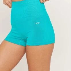 MP Shape Nahtlose Booty-Shorts Für Damen - Lagunenblau -Sportliche Kleidung Geschäft 13110733 1594915095526158