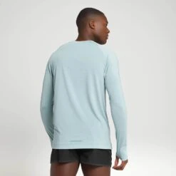 MP Velocity Ultra Langarm-T-Shirt Für Herren - Eisblau -Sportliche Kleidung Geschäft 13111584 7254928013133119