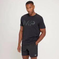 MP Men's Adapt Drirelease Short Sleeve T-Shirt Mit Tarndruck — Schwarz -Sportliche Kleidung Geschäft 13112271 5844933221412605