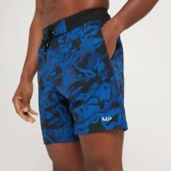 MP Men's Adapt 360 Shorts — Blaues Tarnmuster -Sportliche Kleidung Geschäft 13112370 6704933221432471