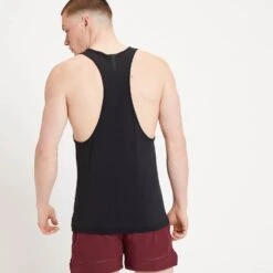 MP Herren Tempo Ultra Nahtloses Stringer-Top — Schwarz -Sportliche Kleidung Geschäft 13112987 2824944365751336
