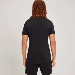 MP Herren Form Kurzarm-T-Shirt — Schwarz -Sportliche Kleidung Geschäft 13113594 1234940990811321