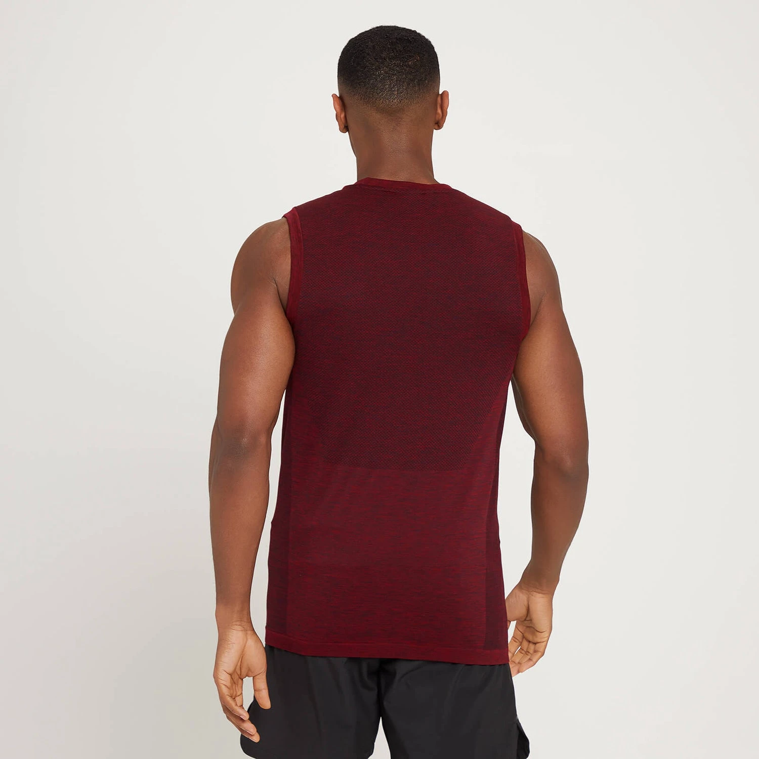 MP Men's Seamless Tank Top — Scharlachrot Meliert 4 MP Men's Seamless Tank Top — Scharlachrot Meliert – Bild 2