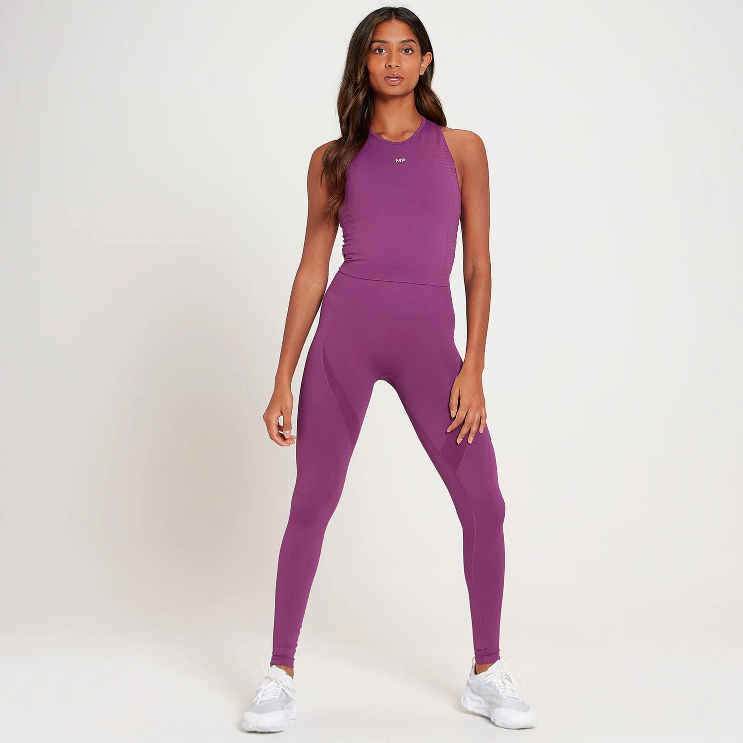 MP Tempo Nahtloses Top Für Damen - Lila 4 MP Tempo Nahtloses Top Für Damen - Lila – Bild 2