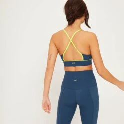 MP Adapt Wende-Sport-BH Für Damen - Blaugrau/Zitrusgelb -Sportliche Kleidung Geschäft 13117302 2104929379528098