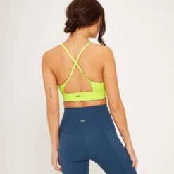 MP Adapt Wende-Sport-BH Für Damen - Blaugrau/Zitrusgelb -Sportliche Kleidung Geschäft 13117302 7644929379736457