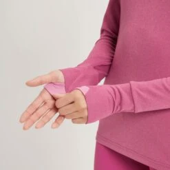 MP Women's Power Ultra Regular Fit 1/4 Zip Top — Sangria -Sportliche Kleidung Geschäft 13118173 1494936402571175