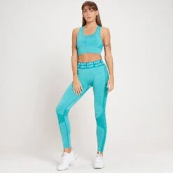 MP Damen Curve Sport-BH — Lagunenblau -Sportliche Kleidung Geschäft 13121081 5614965371628945