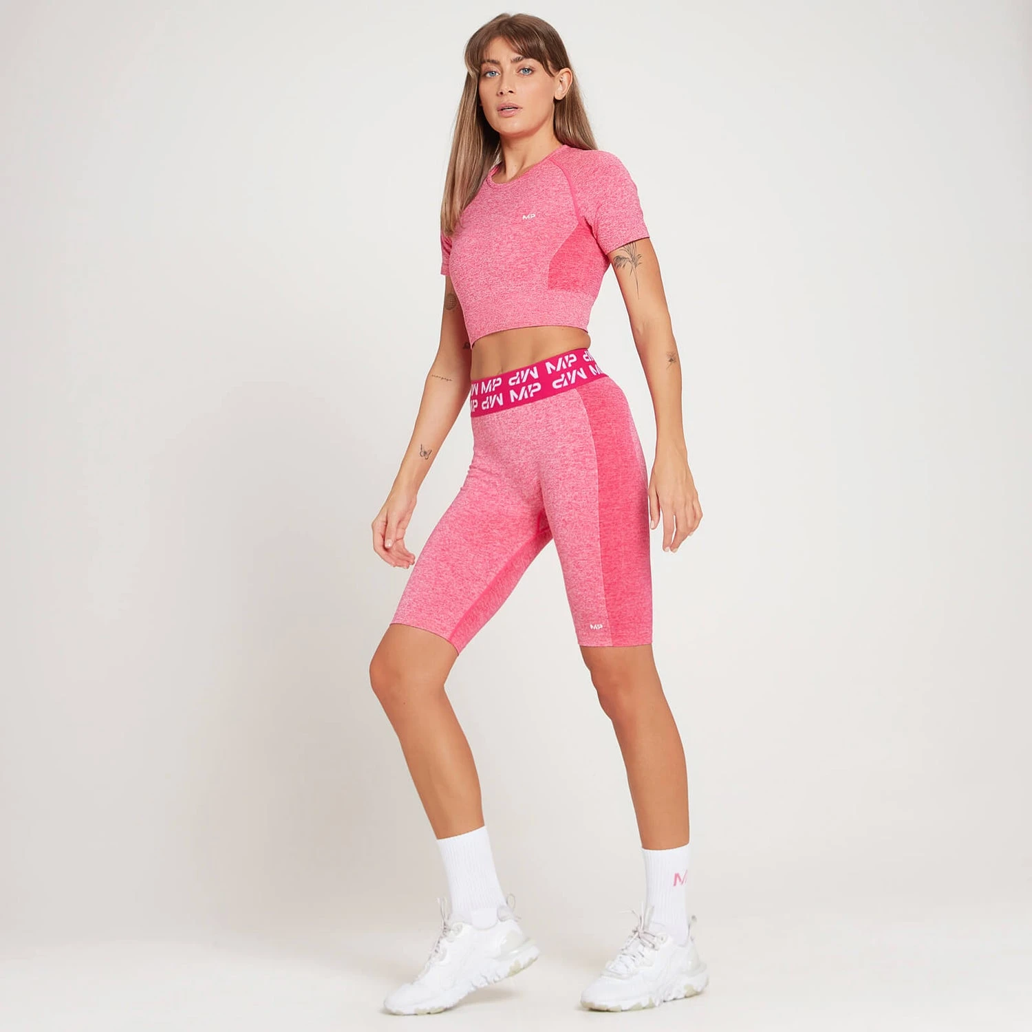 MP Curve Radlerhose Für Damen - Magenta 4 MP Curve Radlerhose Für Damen - Magenta – Bild 2