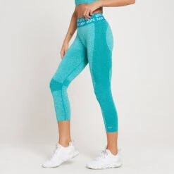 MP Curve 3/4-Leggings Für Damen - Lagunenblau