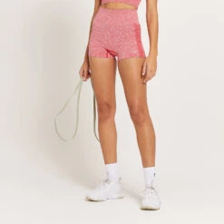 MP Curve Booty-Shorts Mit Hohem Bund Für Damen - Schwarz-grau Meliert -Sportliche Kleidung Geschäft 13121321 8234915096363314 3