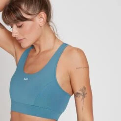 MP Velocity Sport-BH Für Damen - Steinblau -Sportliche Kleidung Geschäft 13122509 9474911983744688