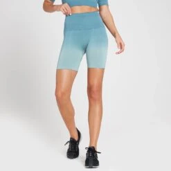 MP Velocity Ultra Nahtlose Radlerhose Für Damen - Steinblau