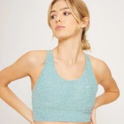 MP Women's Composure Strappy Sports Bra — Helles Eisblau -Sportliche Kleidung Geschäft 13126049 1384928340333342