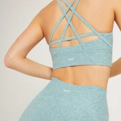 MP Women's Composure Strappy Sports Bra — Helles Eisblau -Sportliche Kleidung Geschäft 13126049 1924928340258066