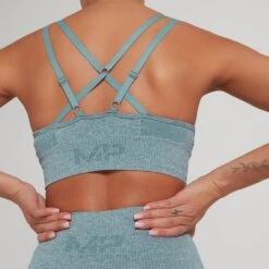 MP Damen Dynamic Training Nahtloser Sport-BH — Eisblau -Sportliche Kleidung Geschäft 13158276 9754969293303471